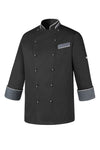 Chef Jacket Black Heat