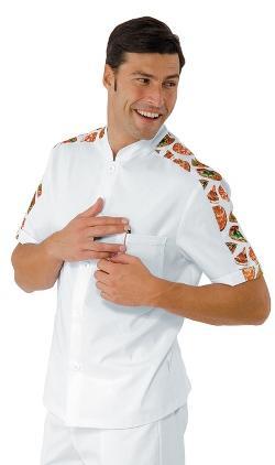 Giacca Cuoco Coreana con Pizza