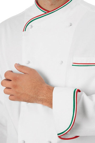 Giacca Cuoco Italia Bianca