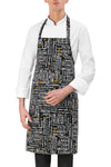 Apron with bib Menu