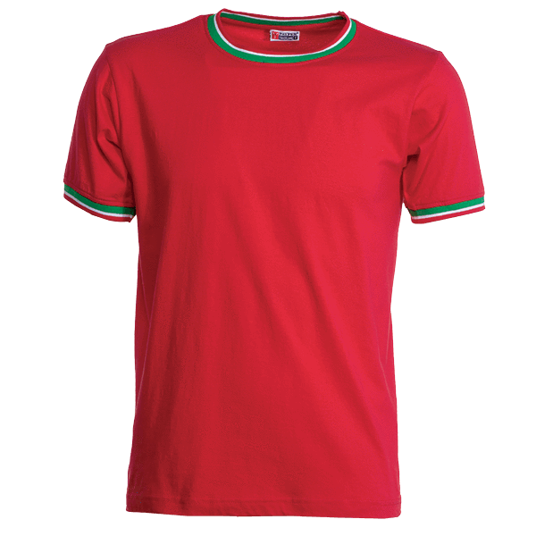 T-Shirt Tricolore Rossa